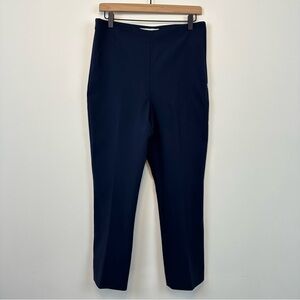 M. M. LaFleur Womens Navy Cotton Blend Slacks, 8